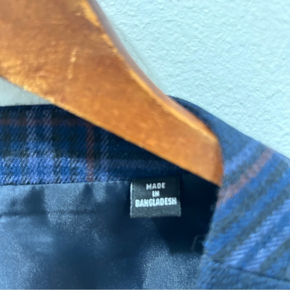 Open But Not Worn RUDIE LONDON Heritage Check Skinny Suit Vest - Picture 4 of 9